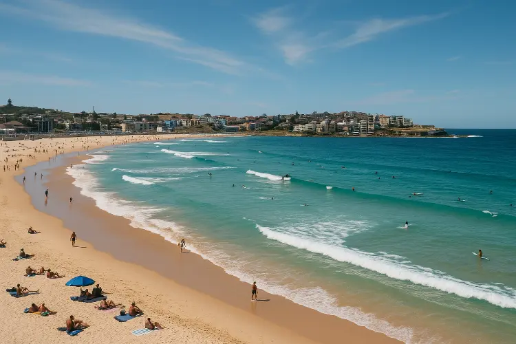 Pantai Bondi - Surga Santai dan Surfing