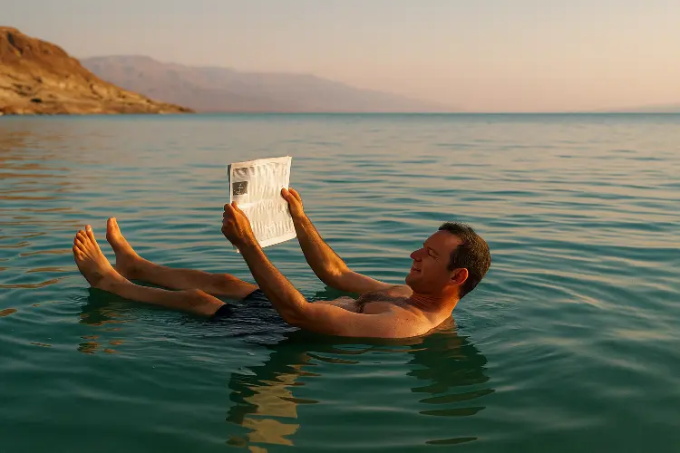 Laut Mati - Mengapung Tanpa Tenggelam