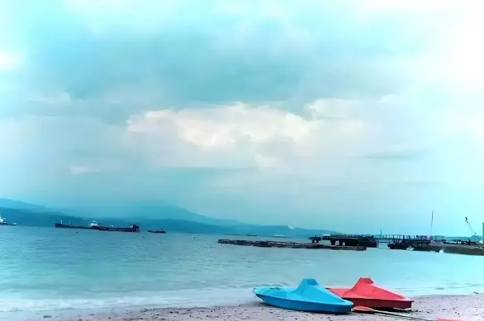 Pantai Tiska, Pantai Indah dengan View Sunset Memukau di Bandar Lampung